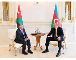 Состоялась встреча Президента Ильхама Алиева и Короля Иордании Абдаллы ll один на один