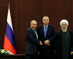 Путин процитировал Коран в присутствии Эрдогана и Роухани - ВИДЕО