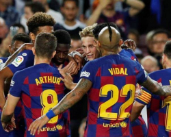 «Барселона» разгромила «Севилью» в матче чемпионата Испании