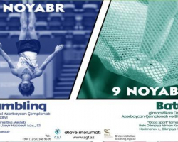 Завтра в Баку начинаются чемпионаты по тамблингу и батутной гимнастике