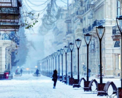 Стало известно время наступления зимы в Азербайджане