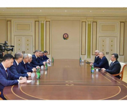 Президент Ильхам Алиев принял губернатора Астраханской области