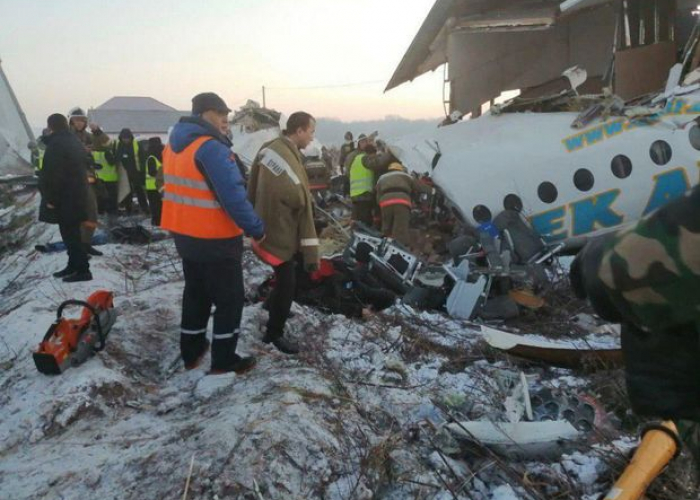 Число жертв авиакатастрофы в Алматы выросло - ОБНОВЛЕНО + ВИДЕО