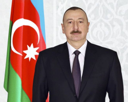 Президент Ильхам Алиев принял участие в открытии автомобильного туннеля в поселке Пиршаги