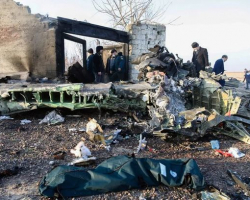 Шансов опознать погибших при крушении Boeing 737 в Иране нет