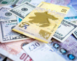 Курс маната по отношению к мировым валютам на 10 января