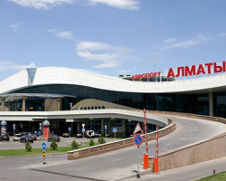 В международном аэропорту Алматы начаты восстановительные работы