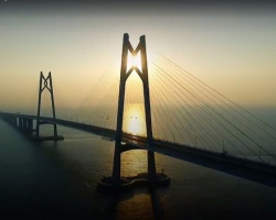 В Китае построили самый длинный морской мост в мире – ВИДЕО  
