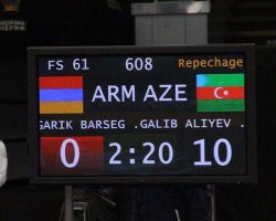Победа азербайджанских борцов над армянами – ВИДЕО  