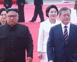 Президент Южной Кореи прибыл в КНДР на переговоры с Ким Чен Ыном