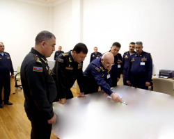 Начальник Генерального штаба наблюдал за действиями пунктов управления военных игр - ВИДЕО