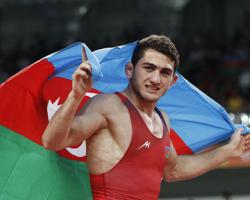 Азербайджанские борцы победили армян - ВИДЕО
