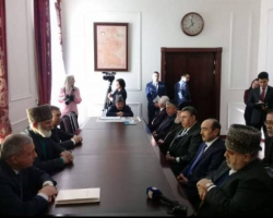 Азербайджанская делегация встретилась с руководителем Республики Северная Осетия-Алания России