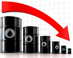 Нефть на мировых рынках продолжает падать в цене