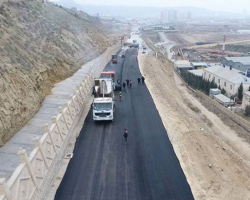 На биби-эйбатской дороге восстановлено автомобильное движение